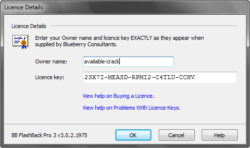 just license key free bb flashback pro 5
